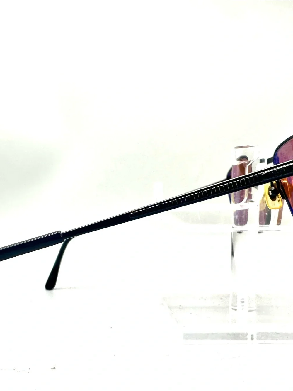 Serengeti Millennium DR5499 Sunglasses Black Metal Frame Brown Drivers Lens Flaw